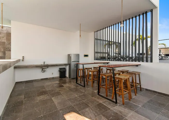 Nuevo Estudio Con Terraza Totalmente Equipado Aldea Zama
