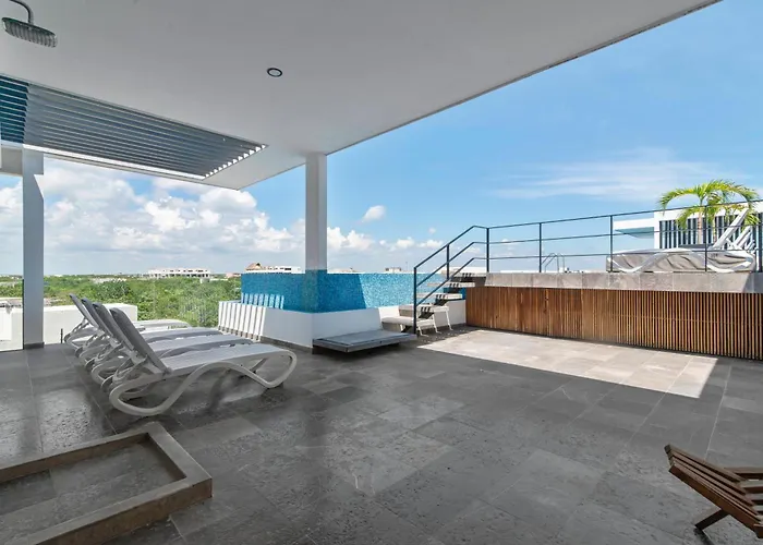 Apartamento Nuevo Estudio Con Terraza Totalmente Equipado Aldea Zama Tulum