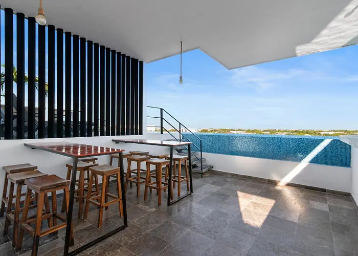 Nuevo Estudio Con Terraza Totalmente Equipado Aldea Zama Apartamento Tulum