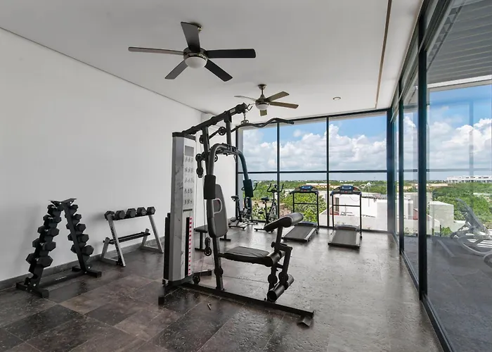Nuevo Estudio Con Terraza Totalmente Equipado Aldea Zama